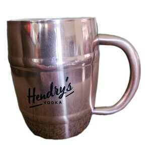 Hendry's Vodka Copper Mug Cup Moscow Mule
